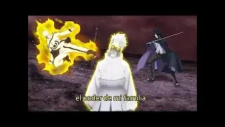 La Pelea Final  Urashiki VS Naruto, Boruto, Sasuke y Jiraiya   La Muerte de Urashiki