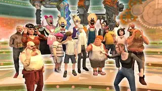 DH Animation День Рождение Мороженщик 8, Мистер Мит 3, Злая Монашка 2, Гренни и другие
