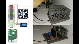 Raspberry Pi 4 Case with Fan Control