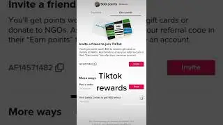 Use my tiktok referral code please, when I have it all I'll give it away, all! 😊 