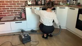 Cozy Sunday cleaning session. Miele vacuum cleaner 