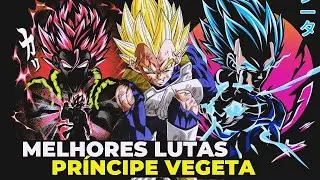 AS 5 MELHORES LUTAS DO VEGETA (DRAGON BALL)