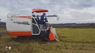 Уборка риса! Крутая сельхозтехника!