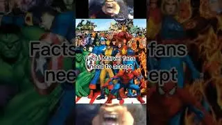 Facts marvel fans need to accept #shorts #marvel #dc