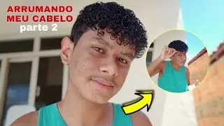 Finalizando MEU cabelo DE uma FORMA diferente! #viral #explore #cabelo #hair #kauãtr5