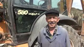 Экскаватор CASЕ 580 Super R не заводится