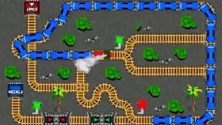 Train Track Maze - Classic Make Puzzle Game - (Level 46 - 50) Gameplay #6