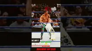 Rey Mysterio vs Eddie Guerrero Judgement Day 2005 #trending #wwe #shorts #eddieguerrero