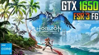 GTX 1650 - Horizon Forbidden West - FSR 3 Frame Generation MOD