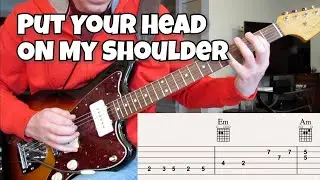 Put Your Head On My Shoulder Guitar Cover (Paul Anka)