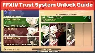 FFXIV Trust System Unlock Guide - Shadowbringers