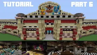Minecraft Tutorial:  Freddy Fazbear's Pizzeria Restaurant (FNAF 2) - Part 6