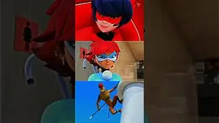 Miraculous:Tales of ladybug and Catnoir transformation #shorts #miraculous