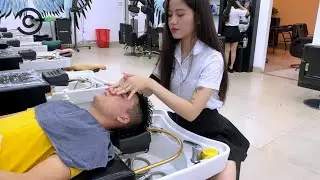 Massage Vietnam Barber Shop I think she's the prettiest Vietnamese girl I've seen this year.