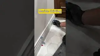 Marble Skirting instead of Wood Bade: Bathroom Remodel