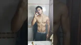 Teen bodybuilder physique check after Christmas break, getting back in the game