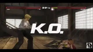 Dead or Alive 5 Last Round Tina (superheroine) vs Helena