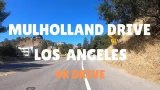 Driving Hollywood Hills, Mulholland Drive, Universal City Overlook-Los Angeles,California #subscribe