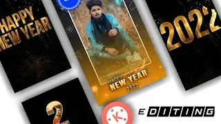 Happy new year 2022 Special Video Editing in Alight motion 4k happy new year editing Trending video