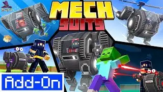 Mech Suits | Minecraft Marketplace Addon | Showcase