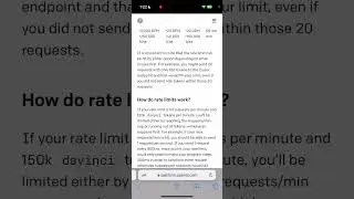 OpenAI - Rate limits or too many requests Error - what you can do?