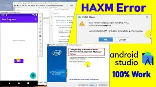 How To Fix Intel Haxm Error in Android Studio | AVD Not Run | 100% Work (2022)