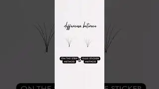 How To Fan #lashextensions : 2 Methods #lashtutorial #shorts