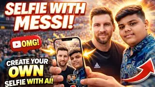 How To Make AI Selfie With Lionel Messi | AI Prompt & Tutorial Video.