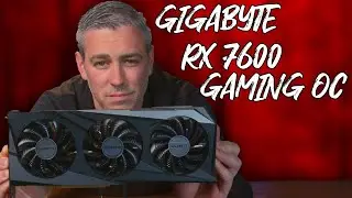 Gigabyte RX 7600 Gaming OC Review [Power & Thermals]