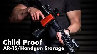 Best AR-15 / Handgun CHILD PROOF Storage Options - StopBox USA!