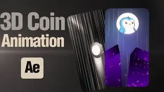 How To Create 3D Coin Animation With Speed Lines in After Effects