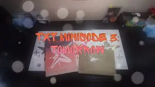 Распаковка альбомов TXT - Minisode 3: Tomorrow /  kpop album unboxing