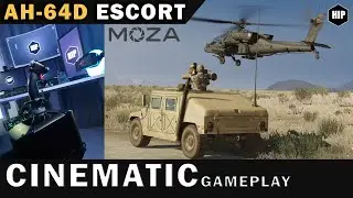 Apache on ROUTE RED | AH-64D | Convoy Escort | Afghanistan | MOZA Flight | AB9 Base