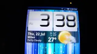 Xperia X10i - Home (ADW Launcher, SE Default, Timescape)
