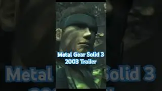 #mgs3 #trailer 2003 #metalgearsolid #snakeeater #e3 #retrogaming #retro #playstation #ps2 #ps3