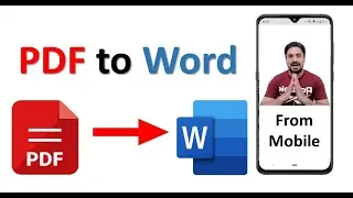 How to Convert Word to Pdf on Mobile