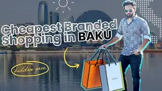 First-copy shopping in BAKU || cheap prices, high quality | Sederek Market | Baku, Azerbaijan vlogs