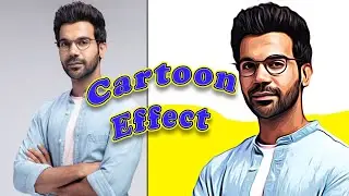 5-Minute Cartoon Effect Photoshop + How to  Turn a Photo into Cartoon