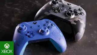 Unboxing Xbox Sport Blue and Night Ops Camo Special Edition Wireless Controllers [GAMESCOM SPECIAL]