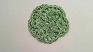 ЦВЕТОК КРЮЧКОМ  СПИРАЛЬНЫЙ ЦВЕТОК С ПЫШНЫМИ СТОЛБИКАМИ.flower