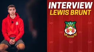 INTERVIEW | Lewis Brunt's first Wrexham AFC interview