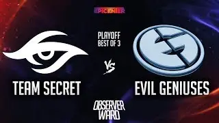 Team Secret vs Evil Geniuses | Epicenter Moscow | 10.06.2017 | RU Highlights