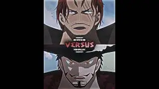 Shanks vs Mihawk