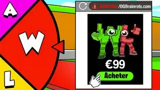 $0 to $10 Trillion, but the letters decide what I buy on websites! (Steal a Brainrot)