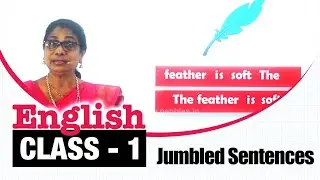 Jumbled Sentences | ENGLISH CLASS - 1 | Learn Grammar for beginners Part-23