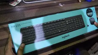 Logitech MK235 WIRELESS chiclet KEYBOARD AND MOUSE Review And UNBOXING 2022