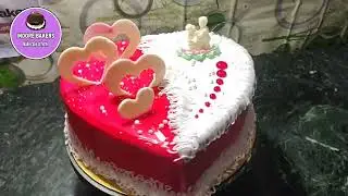 Anniversary cake dijain banana sikhen#cake #cake video#@indorebakers