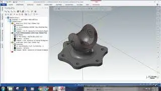 Master cam 2017, Maltiaxis 5 Axis programming  pattern (along curve )