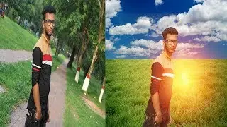 Photoshop  Tutorial | How To Change a Photo Background Perfectly