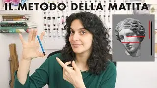 Misura con la matita per migliorare nel disegno!